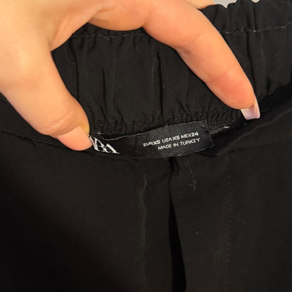 Zara Satin Joggers Size XS - Picture 4 of 5